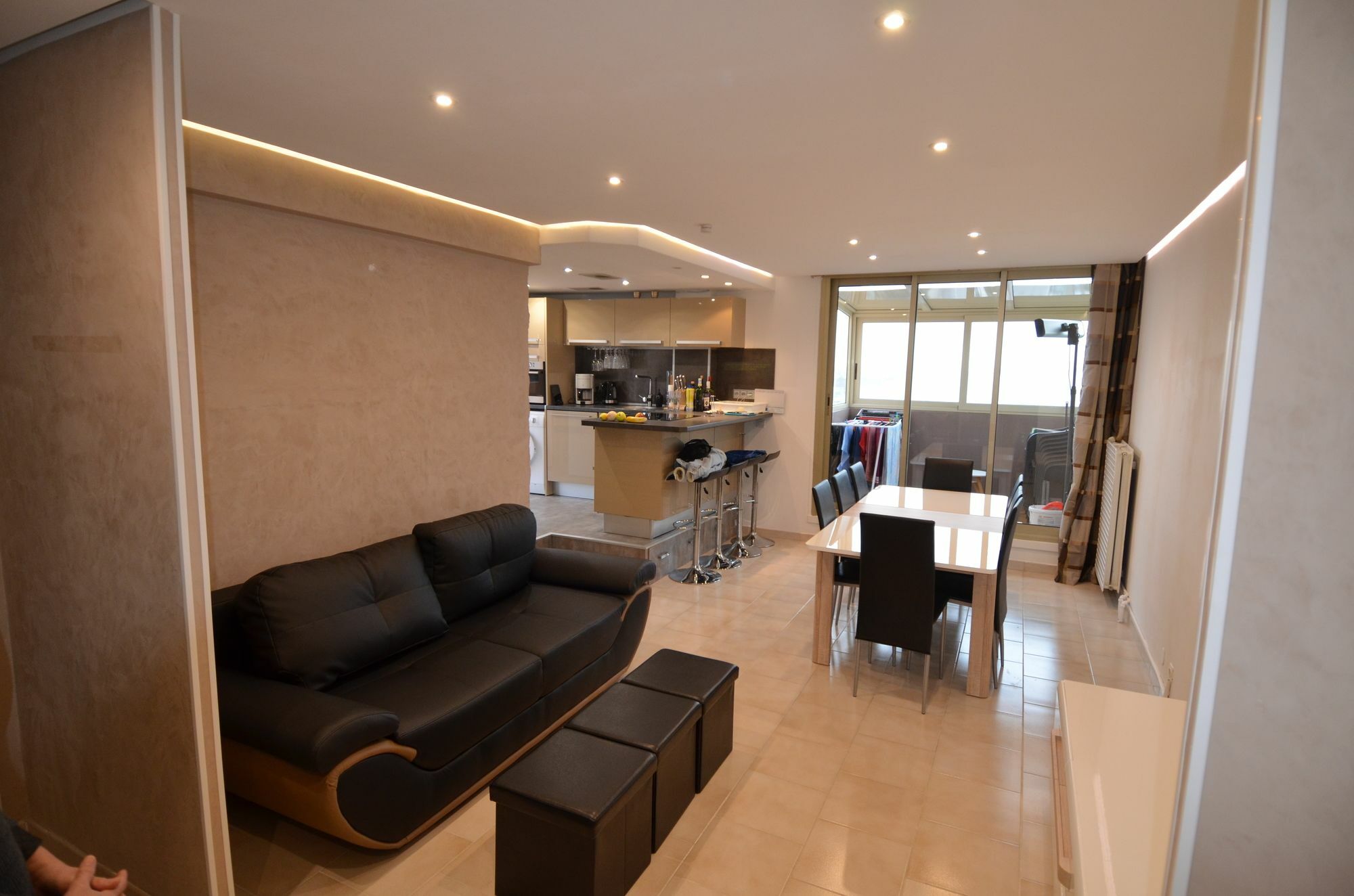 Appartement Rooftop 8 Personnes Grande Terrasse Avec Parking Quartier Aeroport ניס מראה חיצוני תמונה