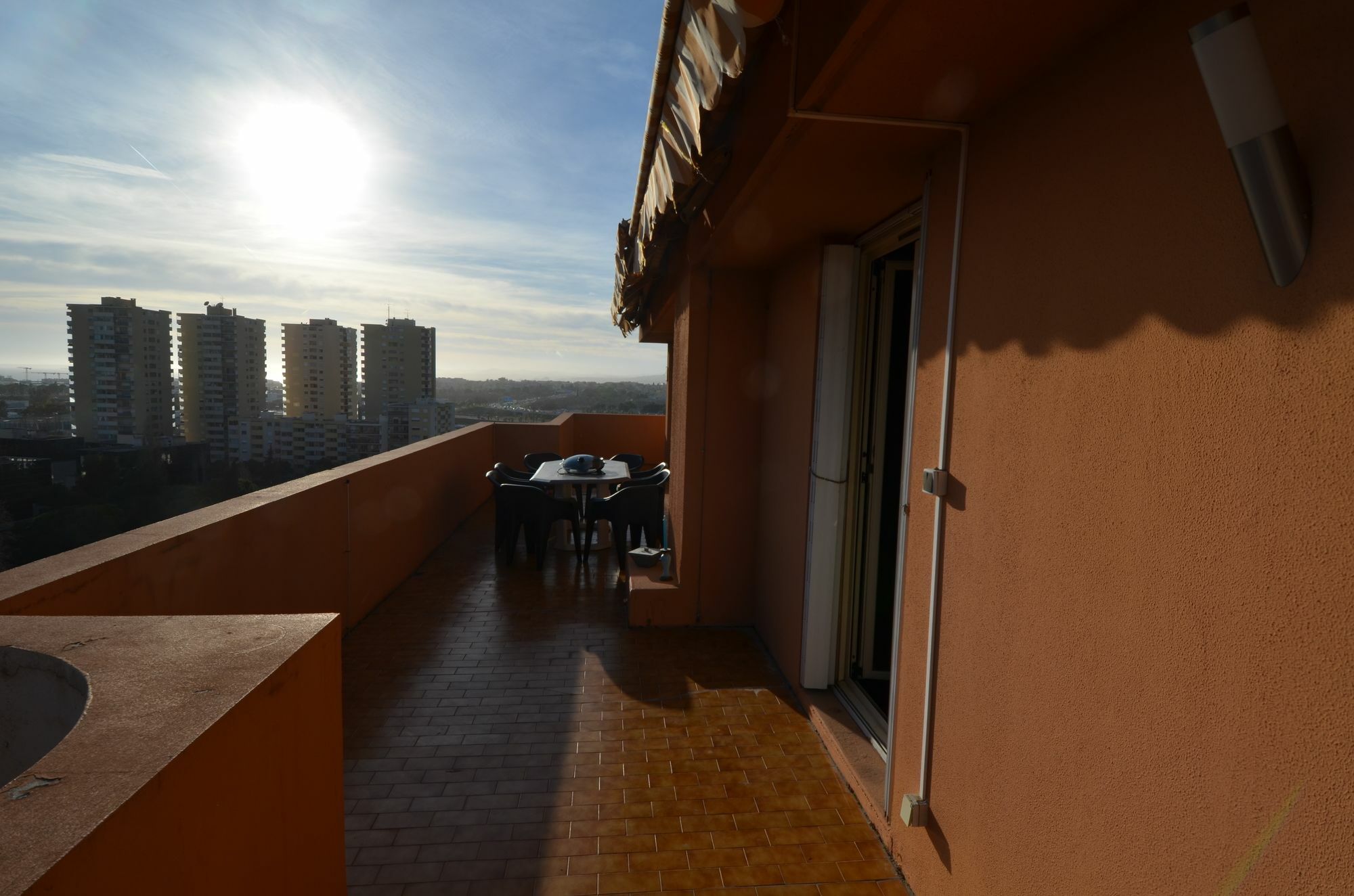 Appartement Rooftop 8 Personnes Grande Terrasse Avec Parking Quartier Aeroport ניס מראה חיצוני תמונה