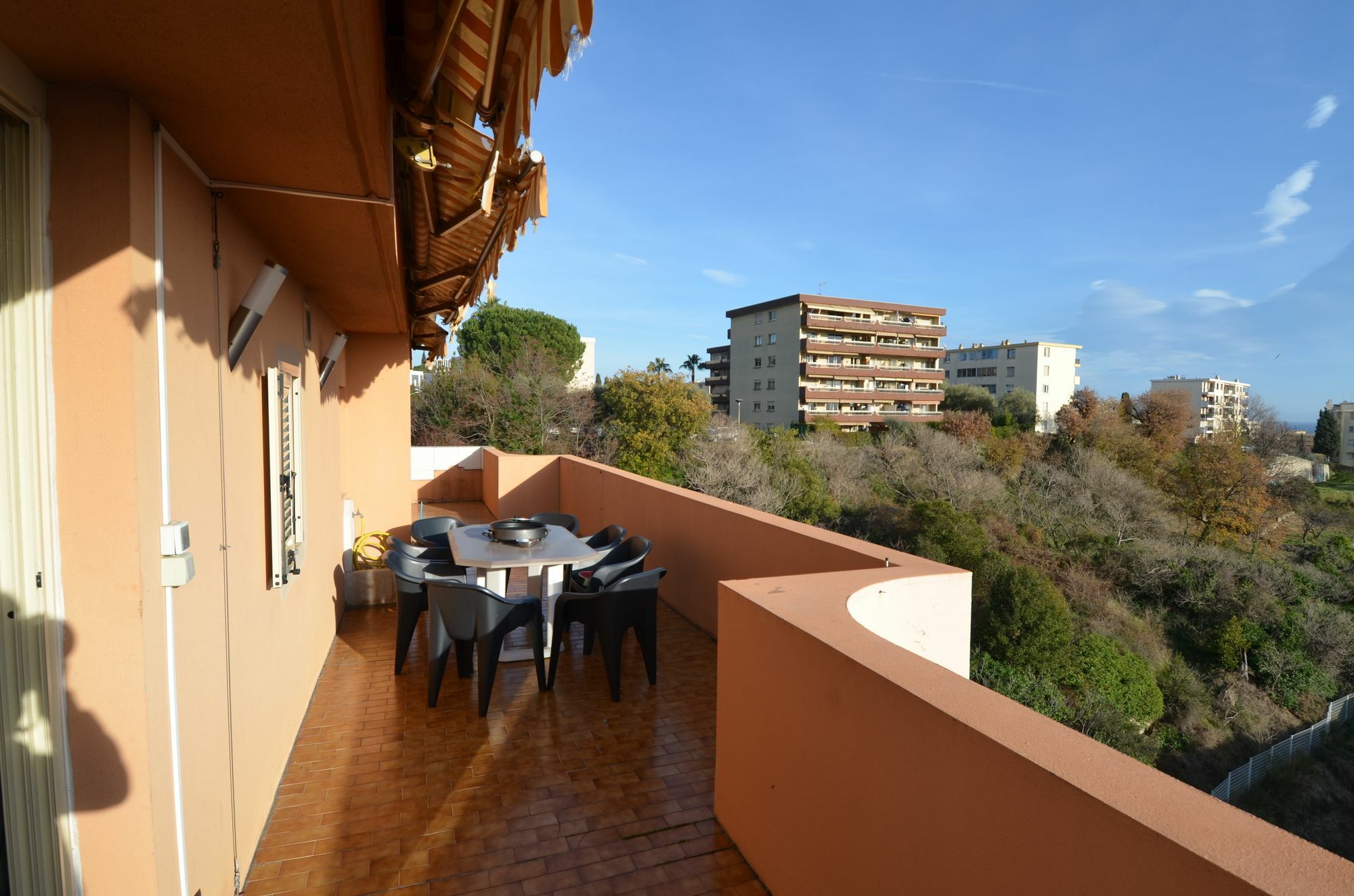 Appartement Rooftop 8 Personnes Grande Terrasse Avec Parking Quartier Aeroport ניס מראה חיצוני תמונה