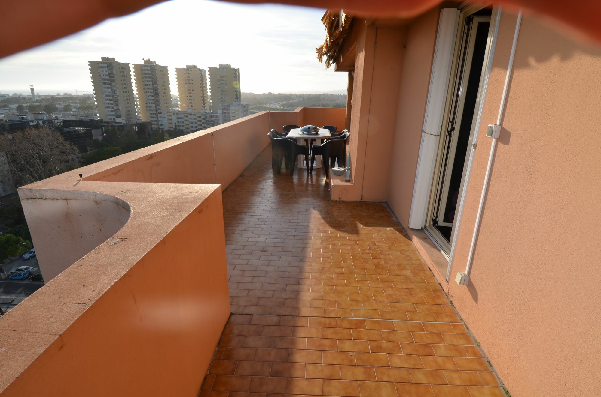 Appartement Rooftop 8 Personnes Grande Terrasse Avec Parking Quartier Aeroport ניס מראה חיצוני תמונה